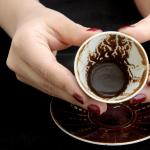 커피 찌꺼기에 대한 운세 : 기호 해석, 방법
